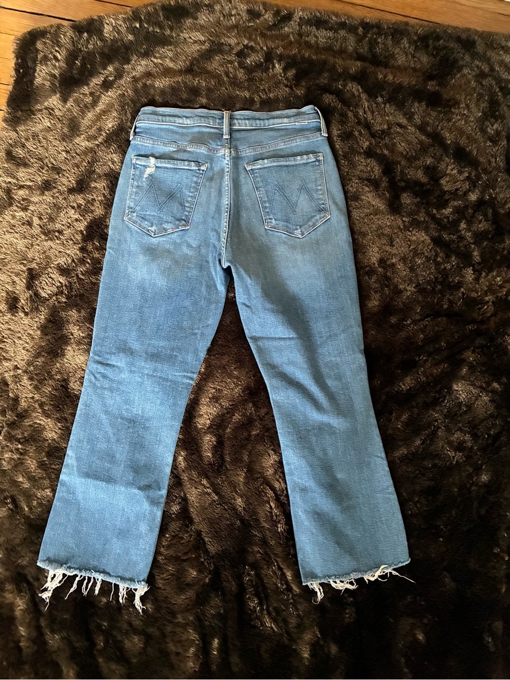 MOTHER DENIM TRIPPER ANKLE FRAY JEANS SZ 30 - Picture 8 of 8